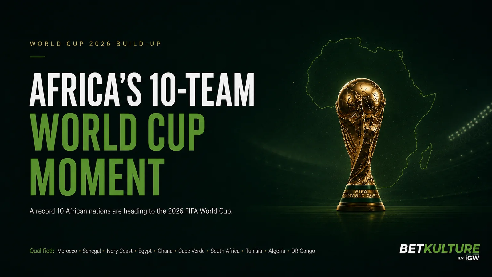 Africa at the World Cup: Meet the Continent’s Stars