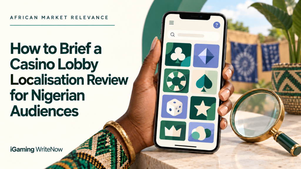 Casino lobby localisation review cover